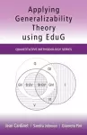 Applying Generalizability Theory using EduG cover