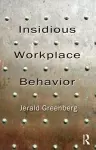 Insidious Workplace Behavior cover