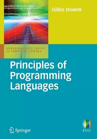 Principles of Programming Languages cover