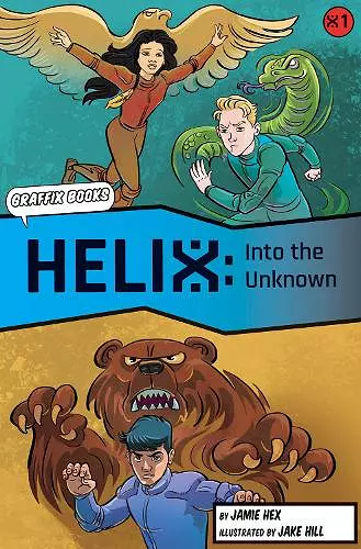 Helix: Into the Unknown (Graphic Reluctant Reader) cover