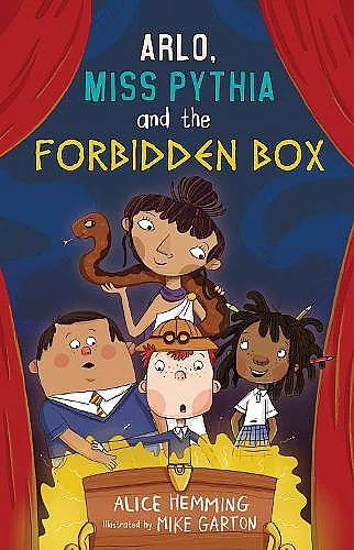 Arlo, Miss Pythia and the Forbidden Box cover