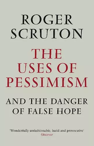 The Uses of Pessimism cover