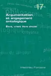 Argumentation et engagement ontologique cover