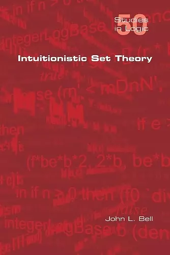 Intuitionistic Set Theory cover