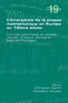 L'Emergence de La Presse Mathematique En Europe Au 19eme Siecle cover