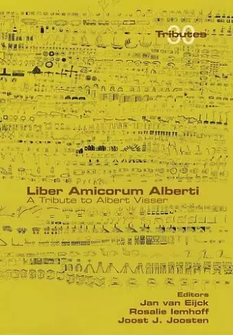 Liber Amicorum Alberti. A Tribute to Albert Visser cover