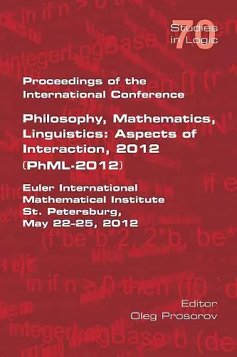 Proceedings of the International Conference Philosophy, Mathematics, Linguistics cover