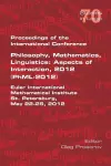 Proceedings of the International Conference Philosophy, Mathematics, Linguistics cover