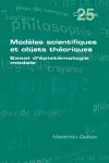 Modèles scientifiques et objets théoriques cover
