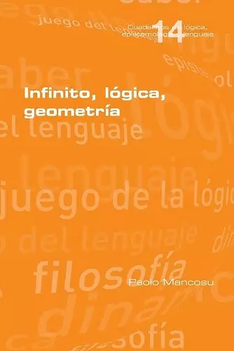 Infinito, lógica, geometría cover