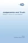 Judgements and Truth. Essays in Honour of Jan Woleński cover