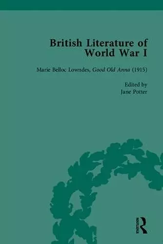 British Literature of World War I cover