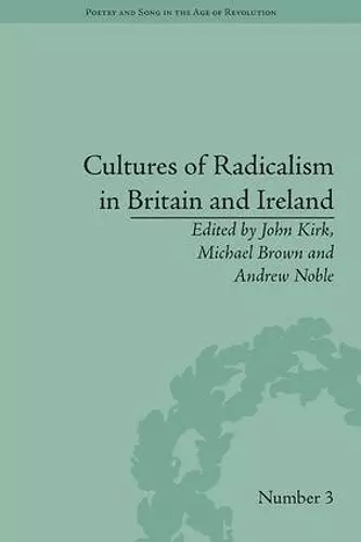 Cultures of Radicalism in Britain and Ireland cover