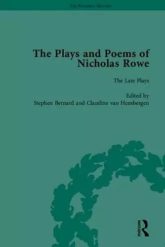 The Plays and Poems of Nicholas Rowe cover