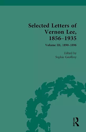 Selected Letters of Vernon Lee, 1856–1935 cover