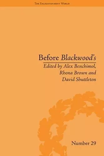 Before Blackwood's cover