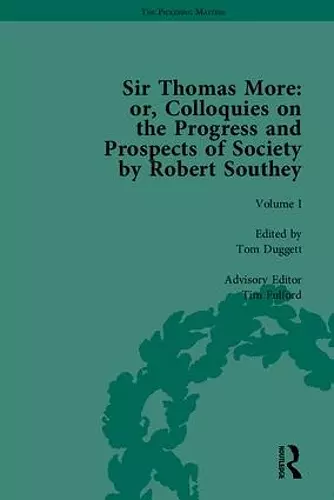 Sir Thomas More: or, Colloquies on the Progress and Prospects of Society, by Robert Southey cover