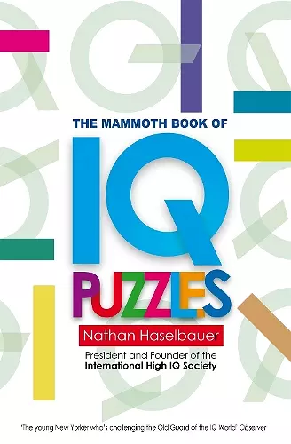 The Mammoth Book of New IQ Puzzles cover