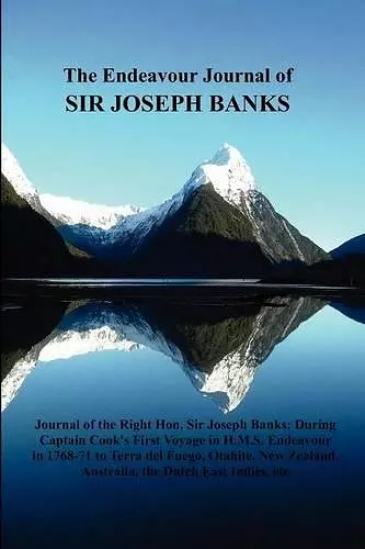 The Endeavour Journal of Sir Joseph Banks cover