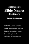 Hitchcock's Bible Names Dictionary cover