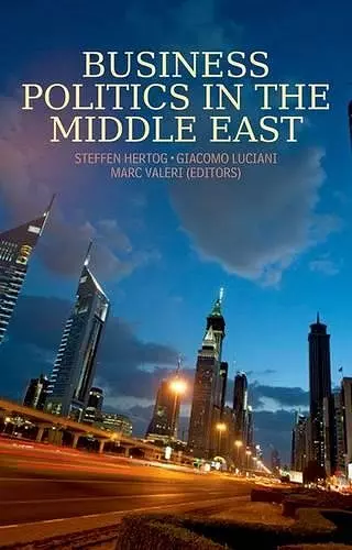Business Politics in the Middle East cover