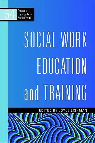 Social Work Education and Training cover