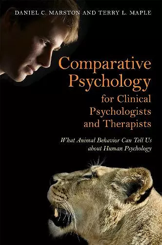 Comparative Psychology for Clinical Psychologists and Therapists cover