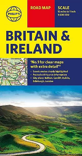 Philip's Britain and Ireland Road Map cover