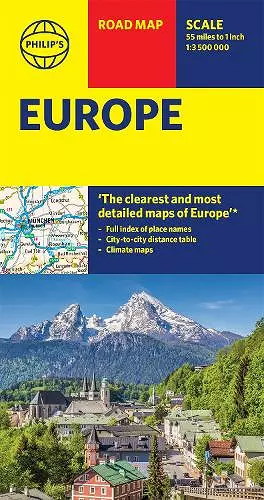 Philip's Europe Road Map cover