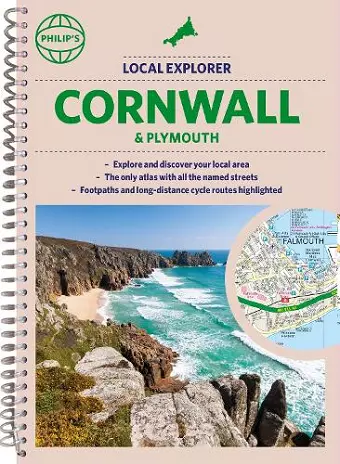 Philip's Local Explorer Street Atlas Cornwall & Plymouth cover