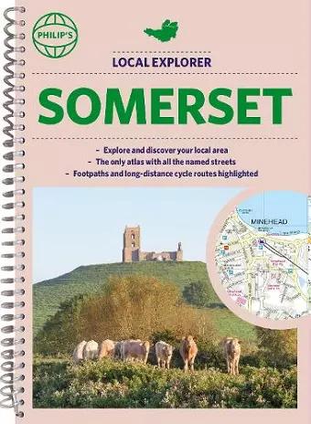 Philip's Local Explorer Street Atlas Somerset cover