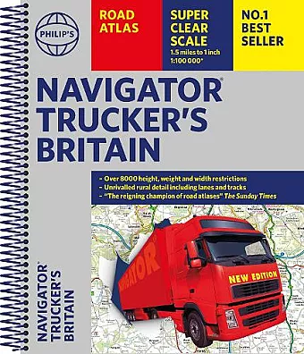 Philip's Navigator Trucker's Britain: Spiral cover