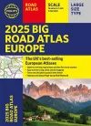 2025 Philip's Big Road Atlas of Europe cover