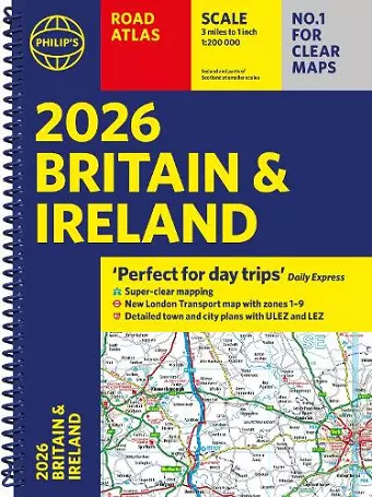 2026 Philip’s Road Atlas Britain & Ireland cover