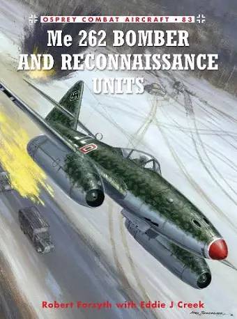 Me 262 Bomber and Reconnaissance Units cover