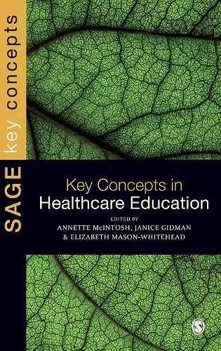 Key Concepts in Healthcare Education cover