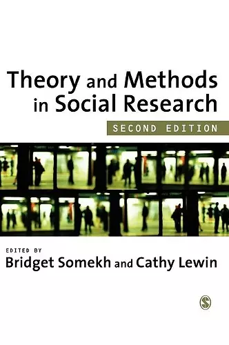 Theory and Methods in Social Research cover