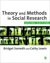 Theory and Methods in Social Research cover