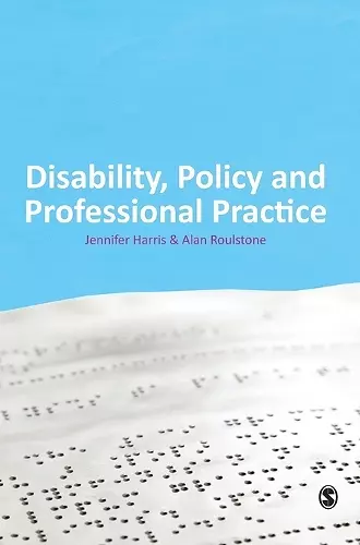 Disability, Policy and Professional Practice cover