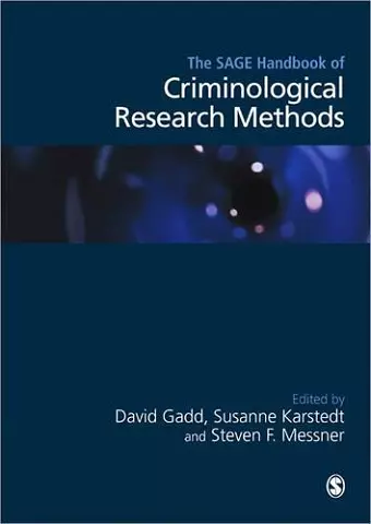 The SAGE Handbook of Criminological Research Methods cover