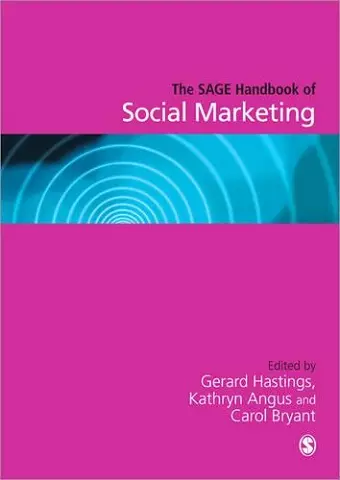 The SAGE Handbook of Social Marketing cover