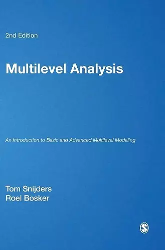 Multilevel Analysis cover