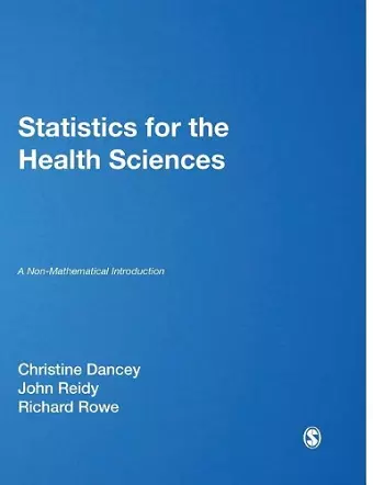 Statistics for the Health Sciences cover