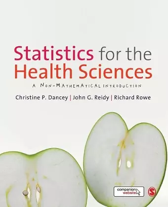 Statistics for the Health Sciences cover