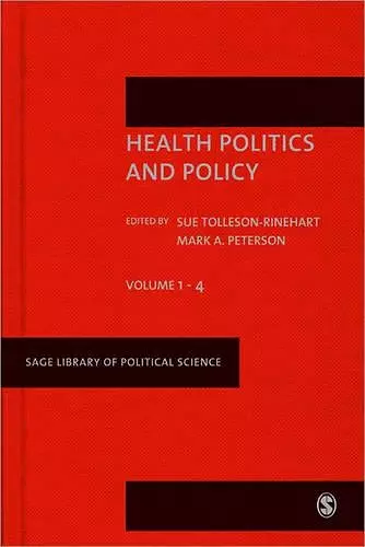 Health Politics and Policy cover