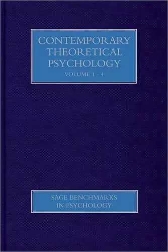 Theoretical Psychology - Contemporary Readings cover