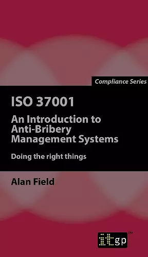 ISO 37001 cover