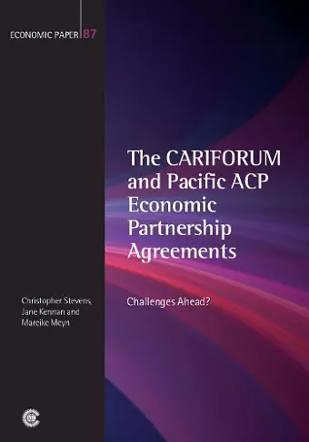 The CARIFORUM and Pacific ACP Economic Partnership Agreements cover