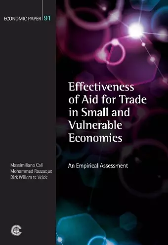 Effectiveness of Aid for Trade in Small and Vulnerable Economies cover