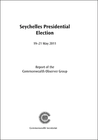 Seychelles Presidential Election, 19–21 May 2011 cover